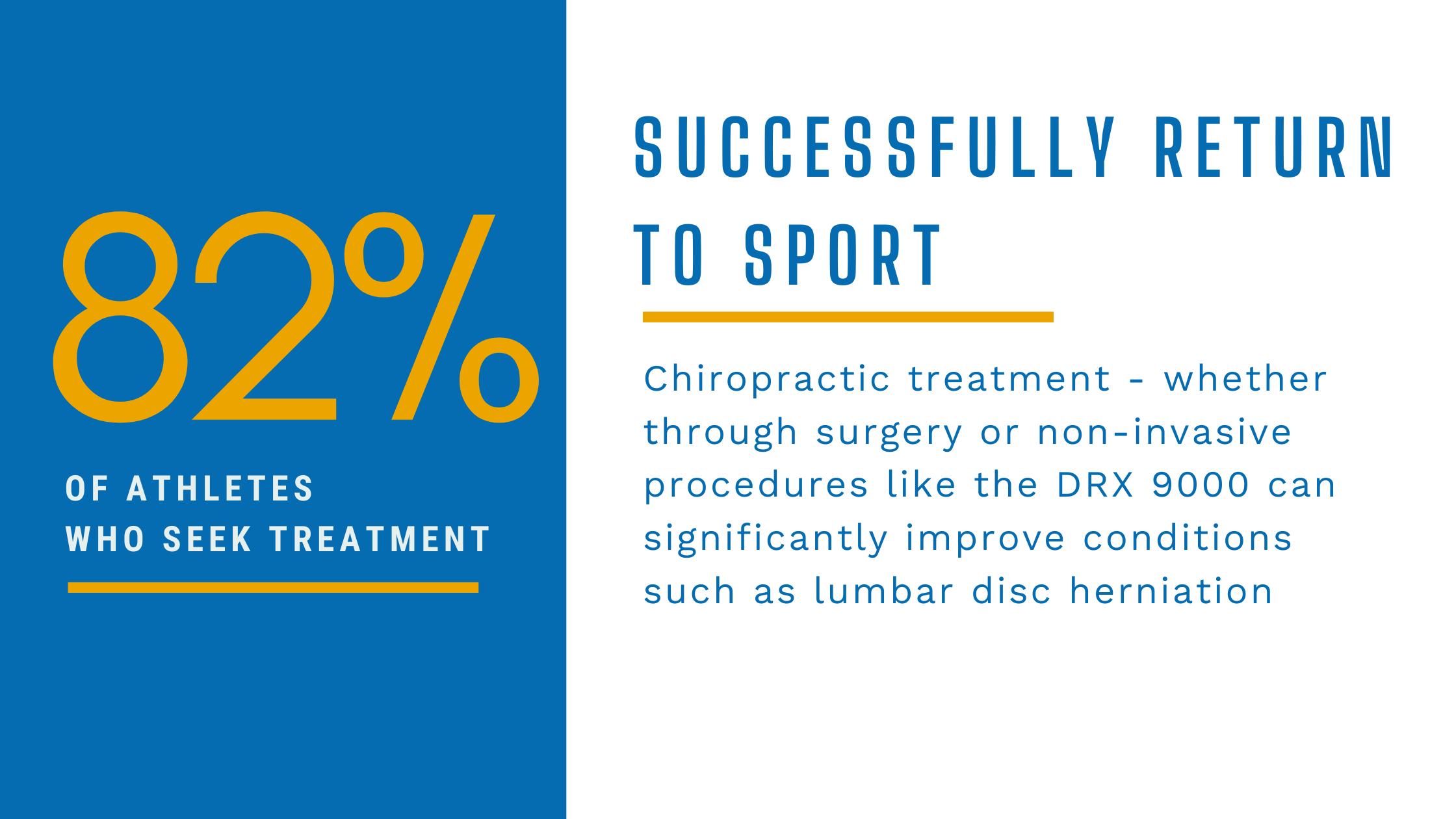 STATISTIC ON ATHLETE RECOVERY