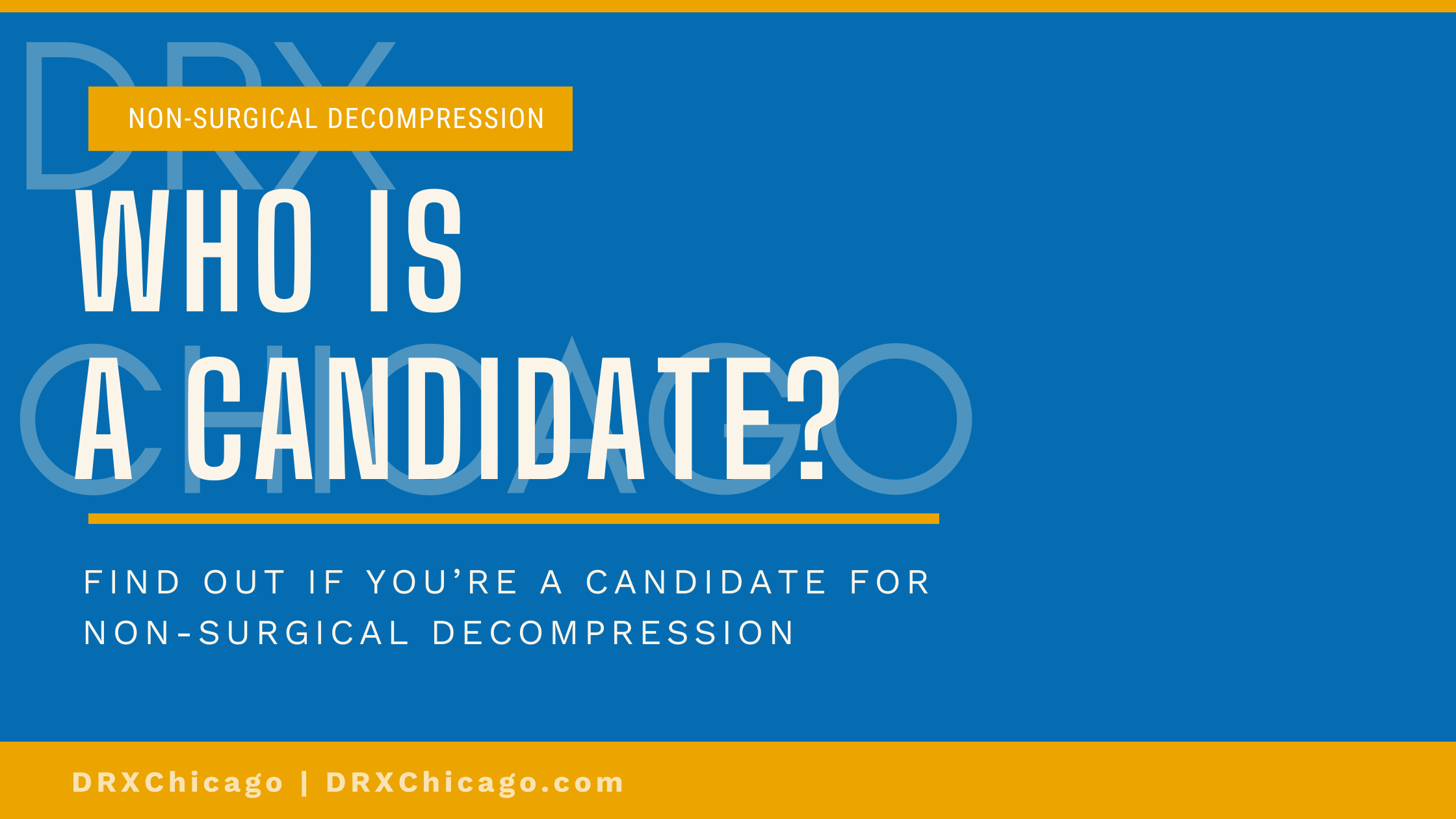 Who Is A Candidate For Non Surgical Decompression