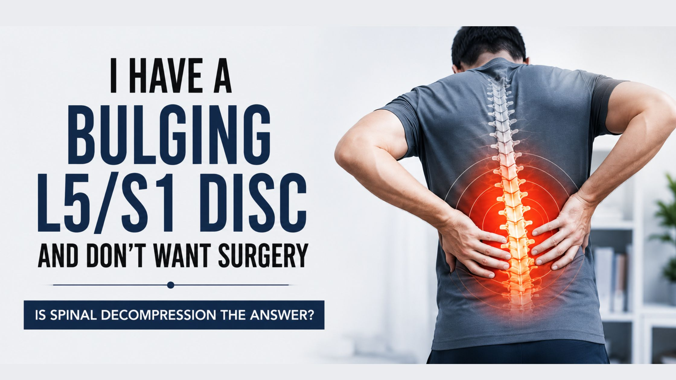 Bulging L5 S1 Disc Is Spinal Decompression Effective