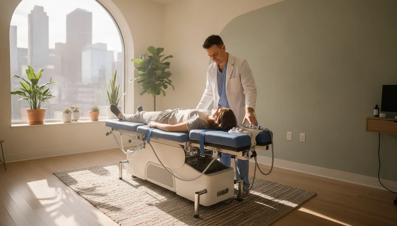 DRX9000 vs SpineMED comparison, non-surgical spinal decompression treatment